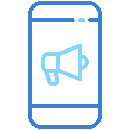 mobile campaign icon