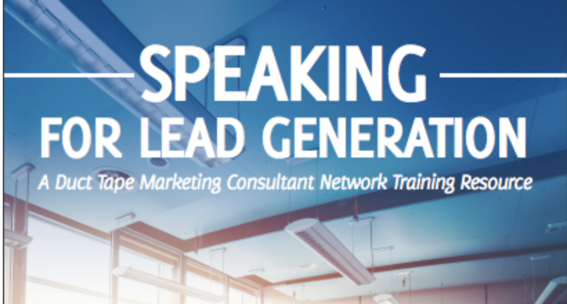Speaking for Leads