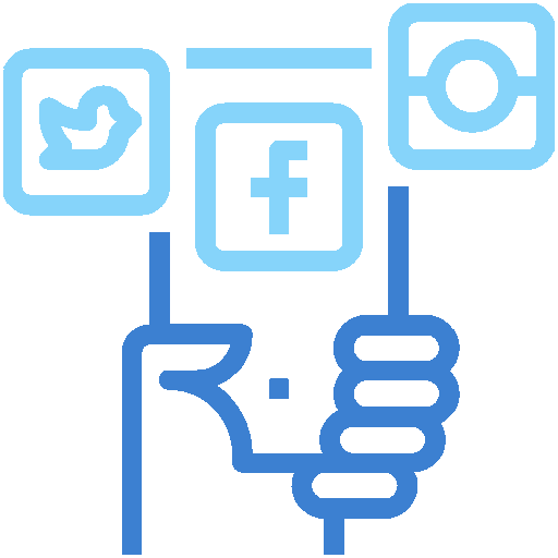 mobile social icon